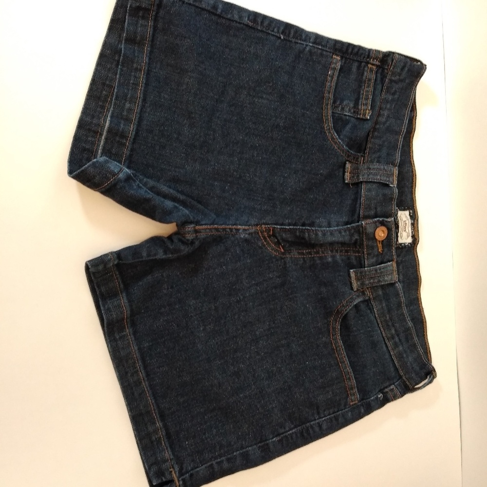 Levi's dark denim 515 shorts size 6 - Picture 3 of 7